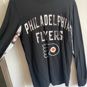 Philadelphia Flyers Black Long Sleeve Tee